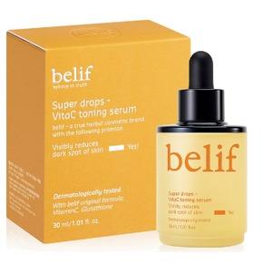 Belief Super Drops Vitamin C Toning Serum, 30ml 30ml жёлтый