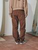 Flatwave In Seoul Pinn Washed Canvas Pants Brown