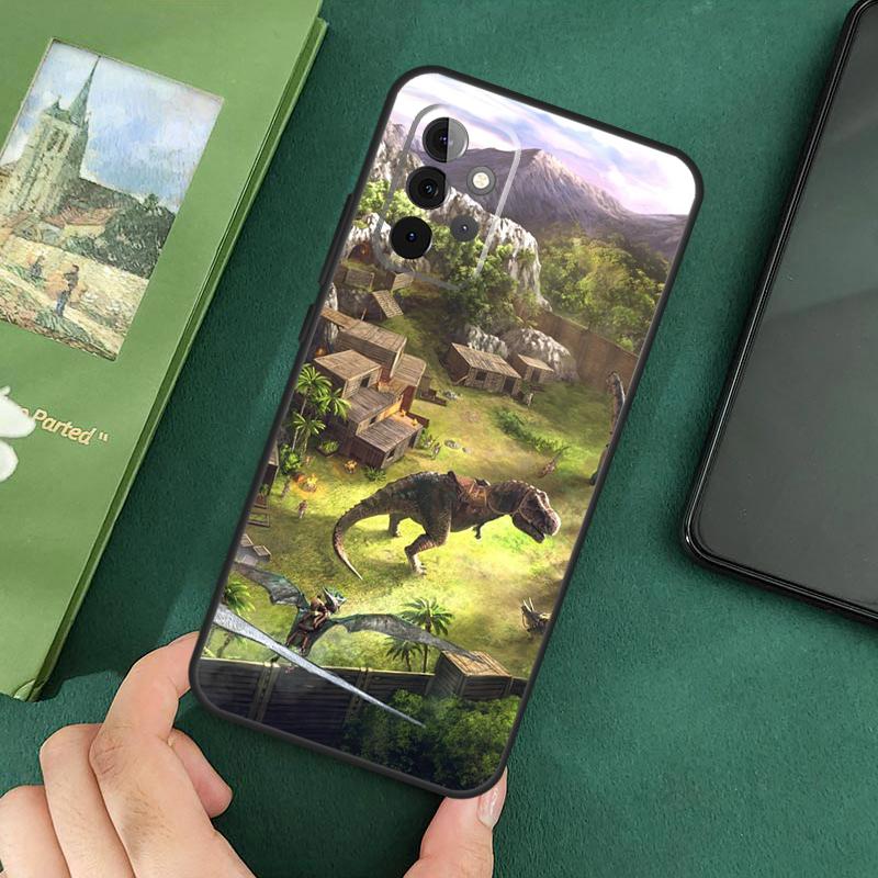 Game ARK Survival Evolved Soft Cover For Samsung Galaxy A54 A53 A73 A13 A71 A51 A14 A52 A32 A12 A22 A52S Back Case