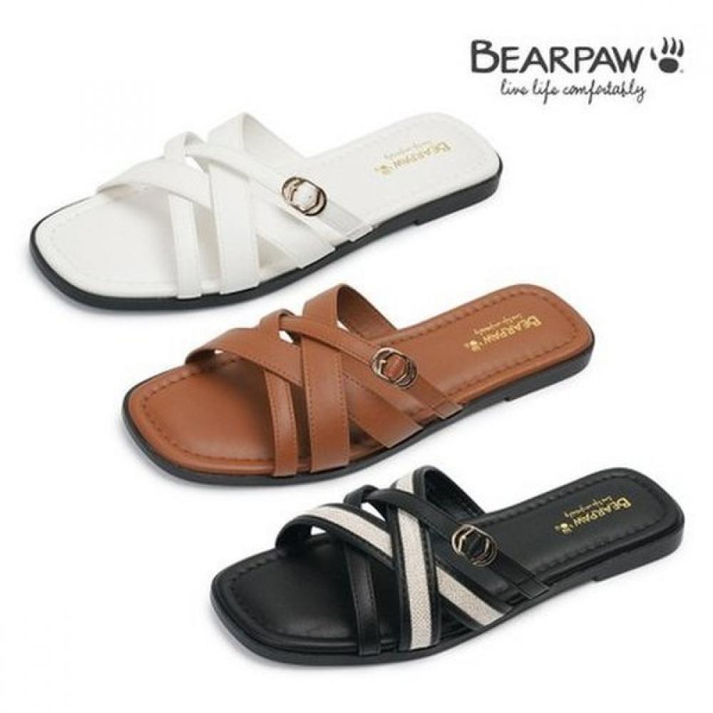 Bearpaw Women S SlipperS Strap cuShion 3 optionS K2969rb white/250