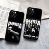 Pantera Ritual Metal Band Telefoonhoesje voor iphone 15 14 Pro 13 Mini 11 12 Max Xr X Xs 8 Plus Schokbestendige Achterkant