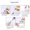 12Pack Salon Nail Brushes Pen PP Material Anti Fade Inks for Detailed Floral Nail Patterns