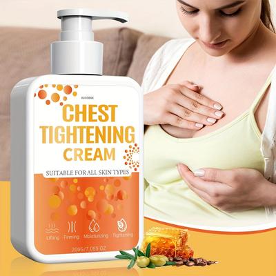 Chest Tightening Cream, Firming & Lifting Cream with Honey And Jojoba Oil, Nourishes, Improve Breast Elasticity, Breast Care-200g