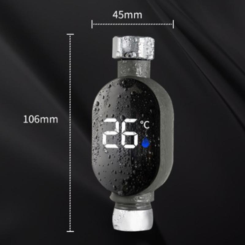 Digital Bathroom Hot Tub Shower Faucets LED Display Accurate Water Temperature Tester For Baby Shower Bathing