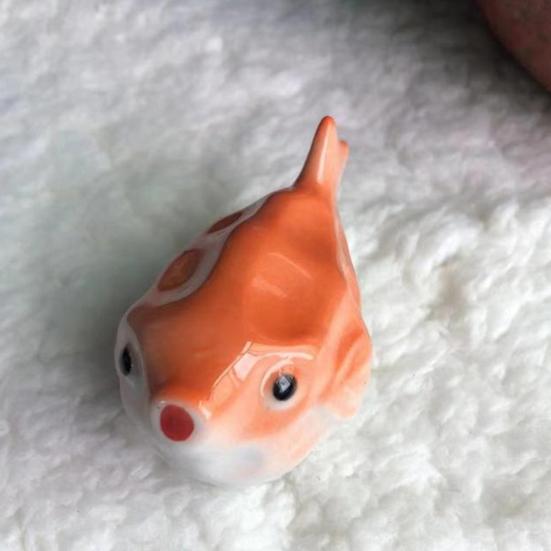 Ceramic Tea Pet Ornament Mini Fish Duck Crab Figurine Statue Sculpture Kung Fu Tea Tray Home Office Desktop Decoration Tea Lover Gift