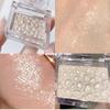 Ice Crystal Highlighter Highlighter Pearlescent Face Eye Highlighting Mashed Potato Burst Glitter Finishing Palette