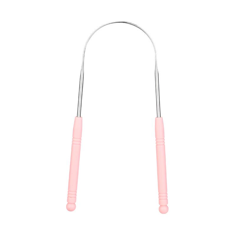 Stainless Steel U-shaped Tongue Scraper and Cleaner