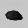 Ricygvm Summer Berets For Women Straw Hat Hollow Breathable Octagonal Cap Fashion Girls Artist Painter Caps Solid Color Bonnet