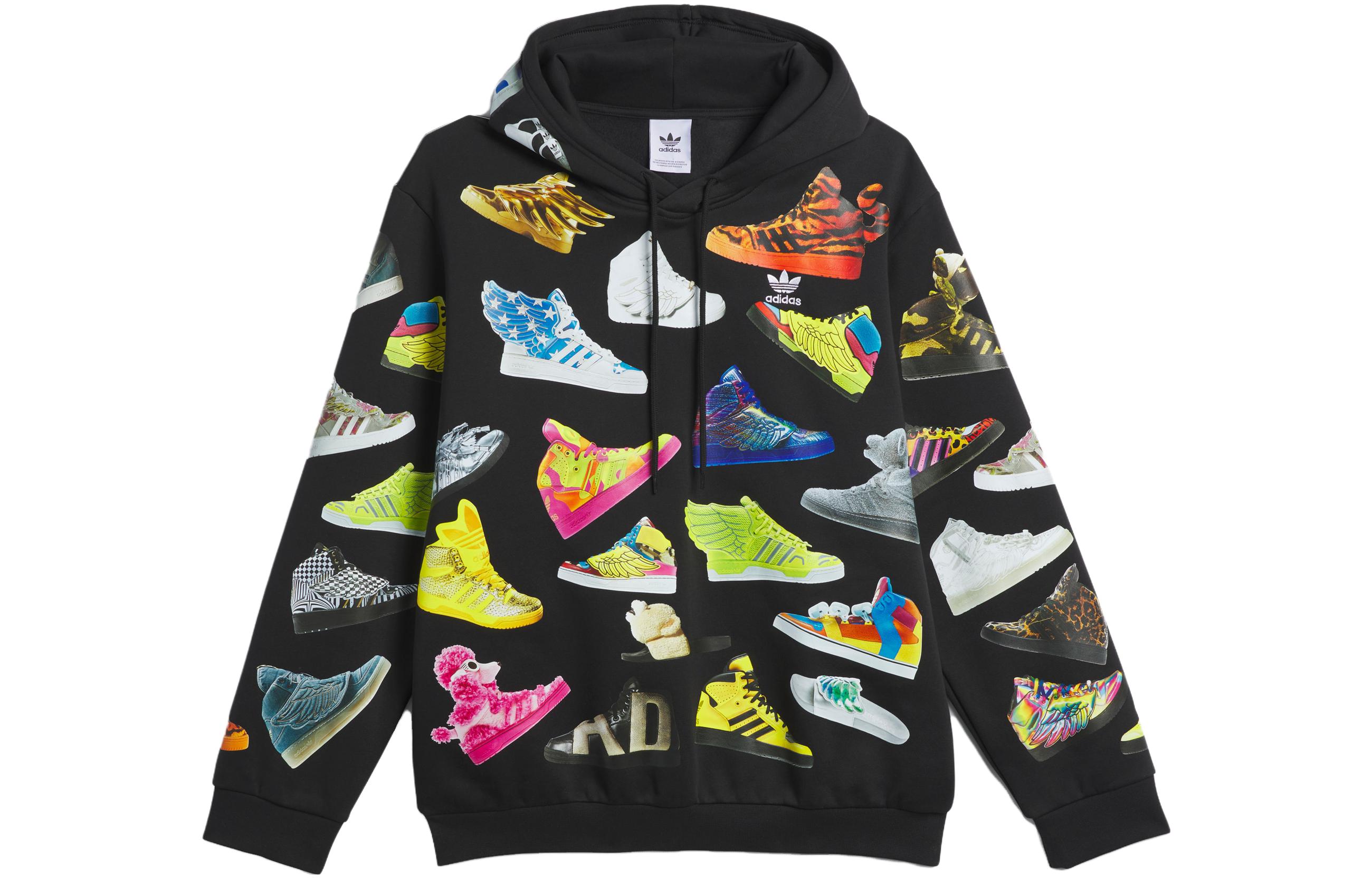Adidas x JEREMY SCOTT Sweatshirt Men s Black IA0097 S