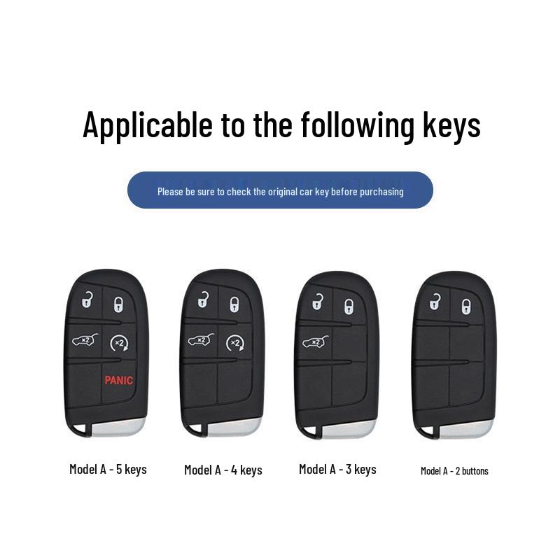 Dodge Journey Metal Key Case: Premium Key Cover with Buckle for Men's Keys