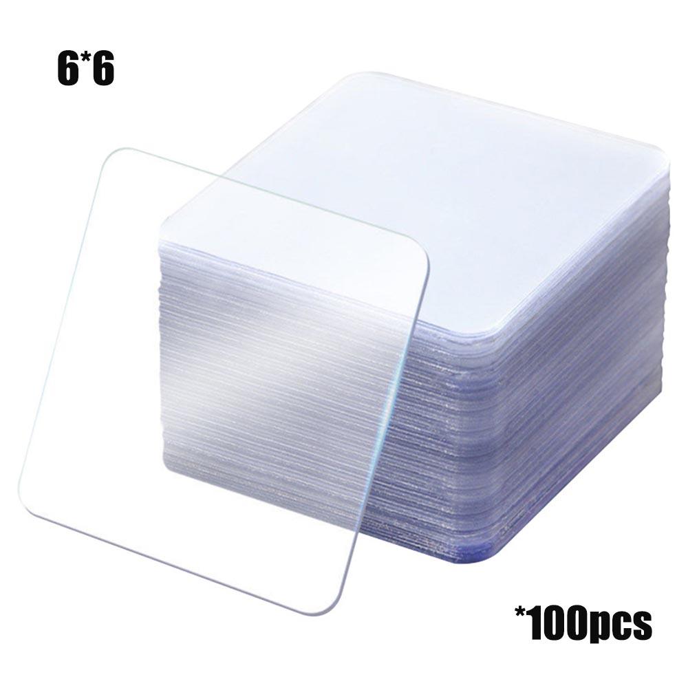 

100 Pieces, Extra-Strong Double-Sided Clear Tape, No Drilling Or Nailing Required, Suitable For A Variety Of Surfaces