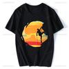Aventura Deportiva de Escalada de Verano Búlder Escalador Estampado Algodón de Alta Calidad Camiseta de Manga Corta de Verano para Hombre