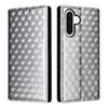 For Samsung Galaxy A17 5G Case Wallet Rhombus Imprinted Leather Phone Cover