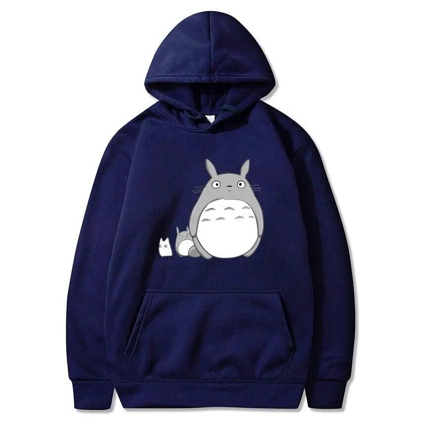Herbst Mein Nachbar Totoro Drucken Hoodies Anime Unisex Frauen Mode Sweatshirts Übergroßen Hoodie Pullover Trainingsanzug Unisex Kleidung
