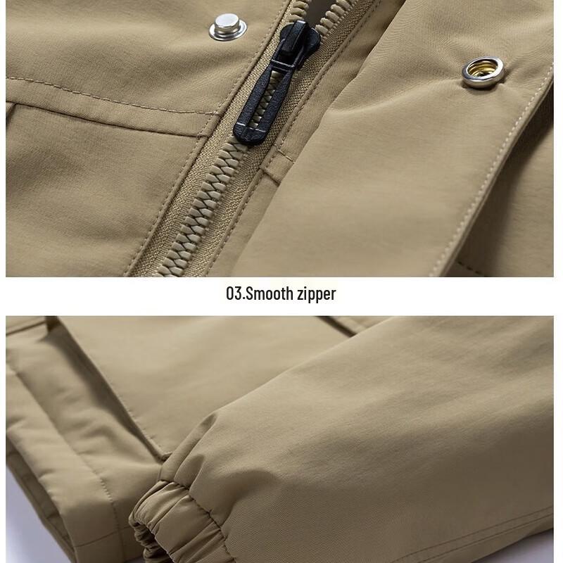 JEEP SPIRIT Men's Winter Outdoor Lapel Down Jacket