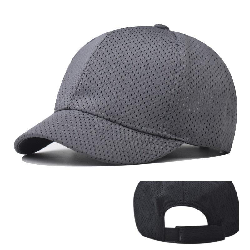 K-pop Fashion Short Bill Hat for Men and Women, Quick Dry Brim Hat, Mesh Back Trucker Baseball Dad Cap