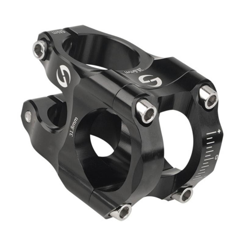 High Strength Short Handlebar Stem Aluminum Alloy Road Bike Stem Light Weight Bike Handlebar Stem for Most Bike