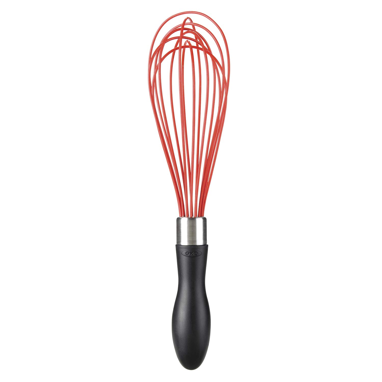 

OXO Silicone Whisk, Large, Red, 1244780