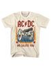 ACDC Band 1981 Tokyo Concert Commemorative Edition Mens Metal Punk Cotton Short Sleeve TShirt