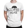 A Day Without Coffee Is Like Just Kidding Coffee Lover T Shirts Unisex Cotton T-Shirts Round Collar Tee Shirt Short Sleeve Clothing