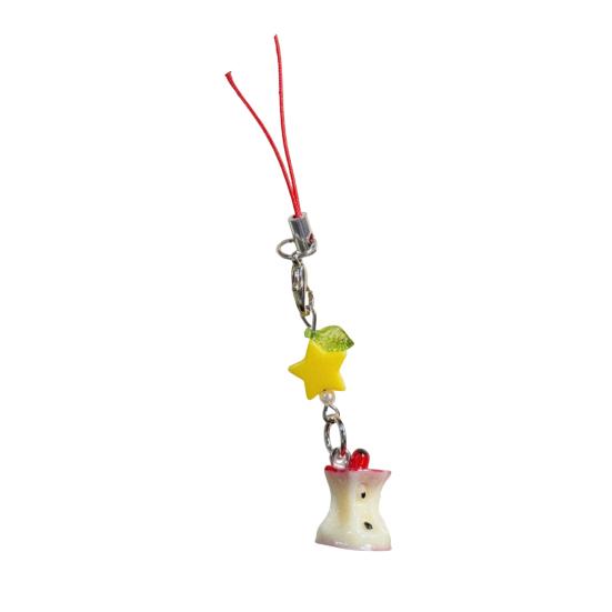 

Pendant Keychain with Delicate Texture Three-Dimensional Star Pendant Key Ring Multi-Purpose Phone Lanyard Strap C