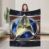 Soft Warm Blanket Travel Office S-Star T-Trek Ship Movie Throw Blanket Flannel Bedspread For Living Room Print Sofa Bed Cover