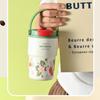 Handle Vacuum Mug 450ML 316 Stainless Steel Thermos Cup Portable Water Bottle  Travel