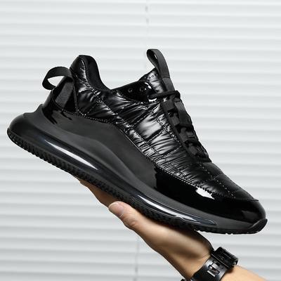 Men's Casual Sneakers 2024 Spring Autumn Breathable Daddy Shoes Outdoor Ultra Light Umbrella Cloth Lace-Up Leisure Shoes for Men