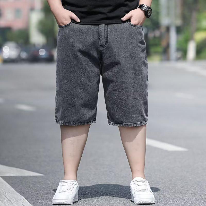 Men's Extra Large Wide-Leg Jeans - Loose Fit, Plus Size, Big Crotch, Durable Work Pants