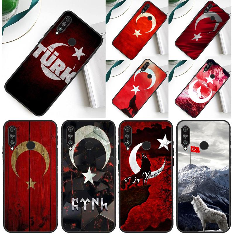 Turkey Flag For Huawei Nova 9 10 SE 5T 12i 12s 11i Y91 Y90 Y60 Y70 Y72 Y61 P60 Pro P20 P40 P30 Lite Case