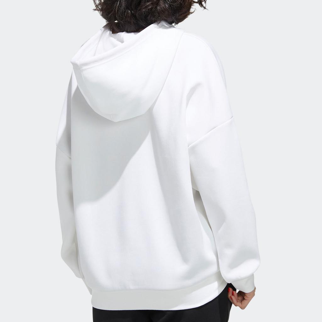 Adidas Neo X Disney CNY Series Minnie Print Hoodie Women Tops White GE7780