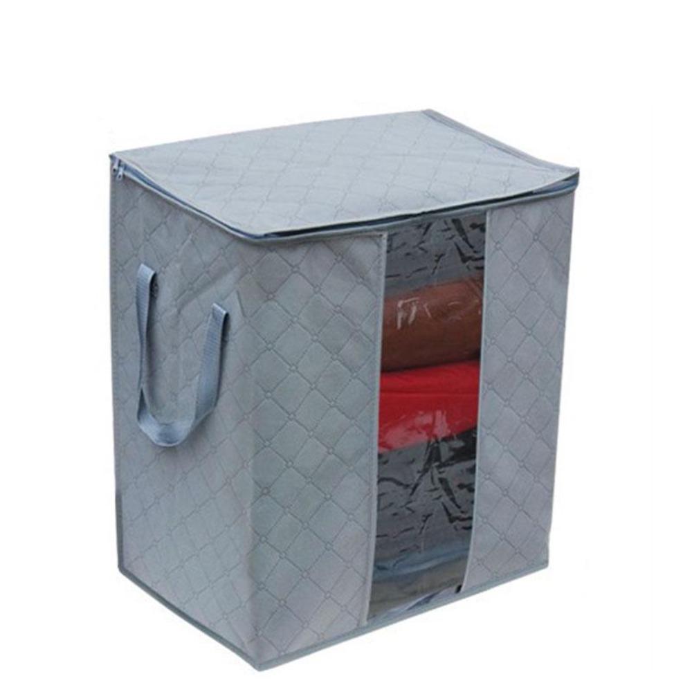 Zippered clothing storage case. Size: 60*40*35cm/50*48*28cm