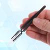 6 Pcs Precision Reverse Ceramic Tweezers Non-Conductive Solder Tweezer Anti-M