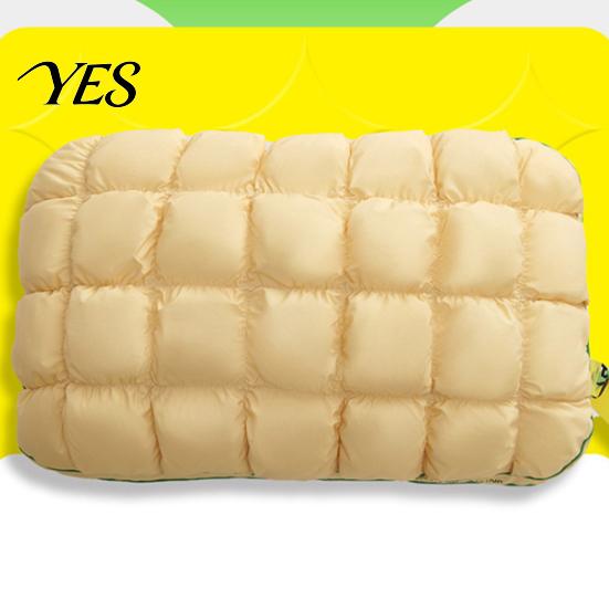 Cozy Lounge Pillow Pineapple Bun Pillow, Fluffy Quilted Bed Cooling Marshmallow-Soft Everyday Use for Adults Bedroom Dorm Sleeping Couch Lounging Warm