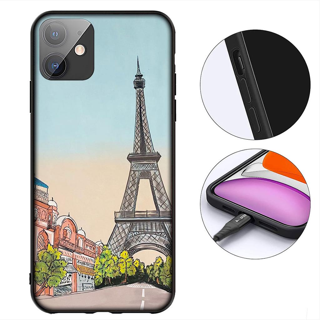 France Paris Eiffel tower Phone Case for Xiaomi Poco C85 C65 C75 X7 X6 M6 M8 F7 F8 Ultra F6 Pro Cover Casing