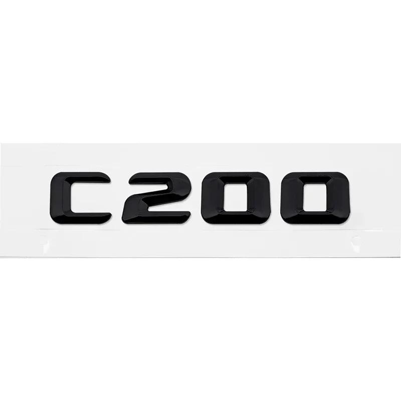 Modified Car Trunk Sticker Letter Badge Decals Decoration for Mercedes Benz C Class C32 C36 C43 C55 C63 C180 C200 C220 C230