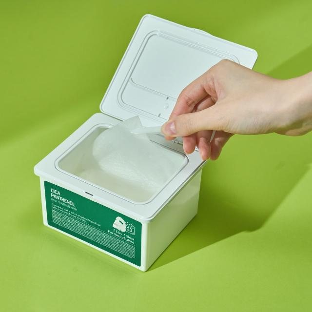 BEAUSTA Ежедневная успокаивающая маска CICA PANTHENOL (30 шт.)