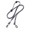Glasses Holder Cord with Two Temple Sleeves and Sliding Length Adjusters, Adjustable Neck Cord for Keeping Eyeglasses Nearby