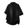 Retro Workwear Short Sleeved Shirt Men's Loose Collared Casual Shirt Summer Shirt