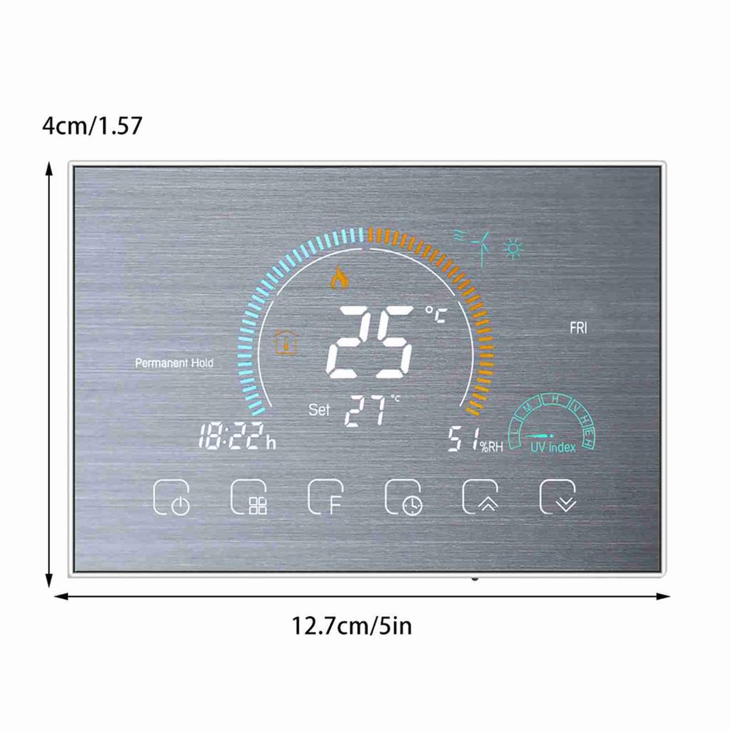 95-240V Wi-Fi Smart Programmable Thermostat Six Periods Voice APP Control Backlight LCD Water/Gas Boiler Heating Thermoregulator