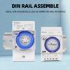 SUL181H SUL181D Mechanical Timer 24 Hours Time Switch Relay Electrical Programmable Timer 24 Hour Din Rail Timer Switch AC220V2