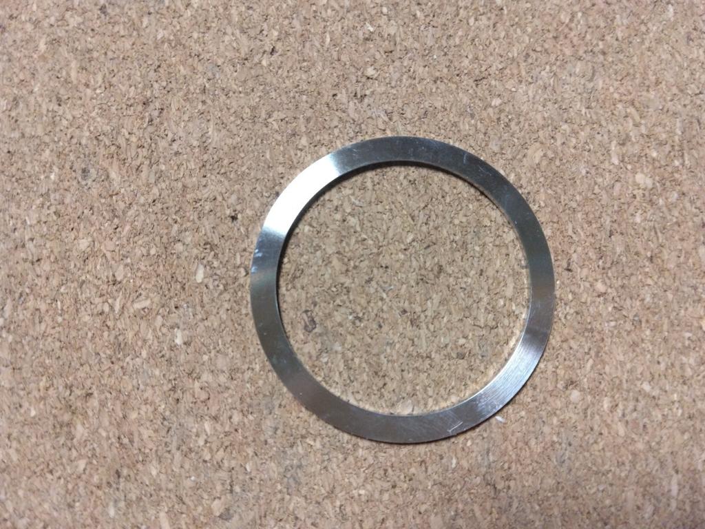 SEIKO Aftermarket Bezel Insert for Stainless Compatible with Boy, Steel, Flat, Unpainted, SKX007, SRPD, SBSA