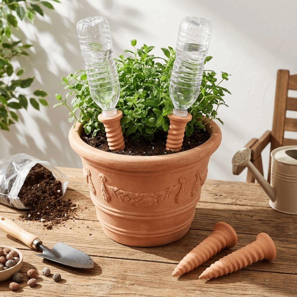 Automatic Irrigation Self-Watering Terracotta Stakes Terracotta Watering Device Office