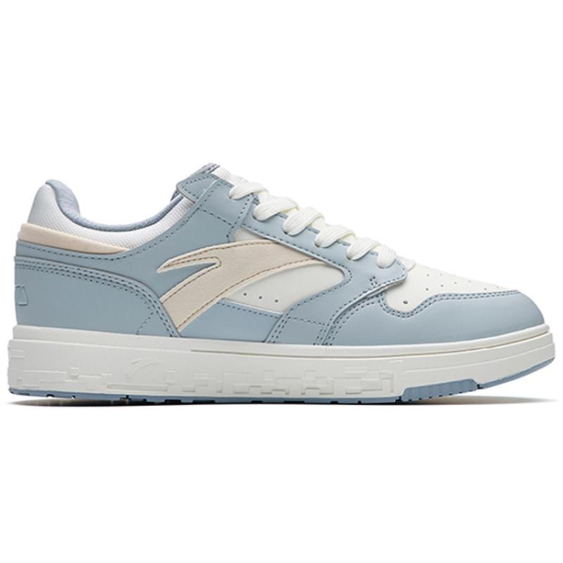 Anta Slip Resistant, Abrasion Resistant, Lightweight Low Top Skateboard Shoes Men's Blue White Sneakers 112238066-7