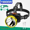 HEIXIE Strong Light USB Rechargeable Headlamp Flashlight