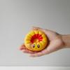 1/6Pcs Cartoon Dumpling Stress Relief Toy Anti-anxiety Flag Pattern Steamed Bun Squeeze Fidget Toy Hand Relaxation Decompression Gadget