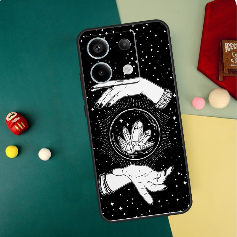 Occult Witchcraft Moon Gothic Witch Case For Xiaomi Redmi Note 14 13 12 11 10 9 Pro 11S 12S Redmi 15 14C 13C 10C 12C 15C Funda