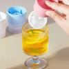 5PCS Large Silicone Ice Ball Mold Round Ice Ball Easy Demoulding Ice Maker Reusable Soft Ice Cube Mold For Whiskey