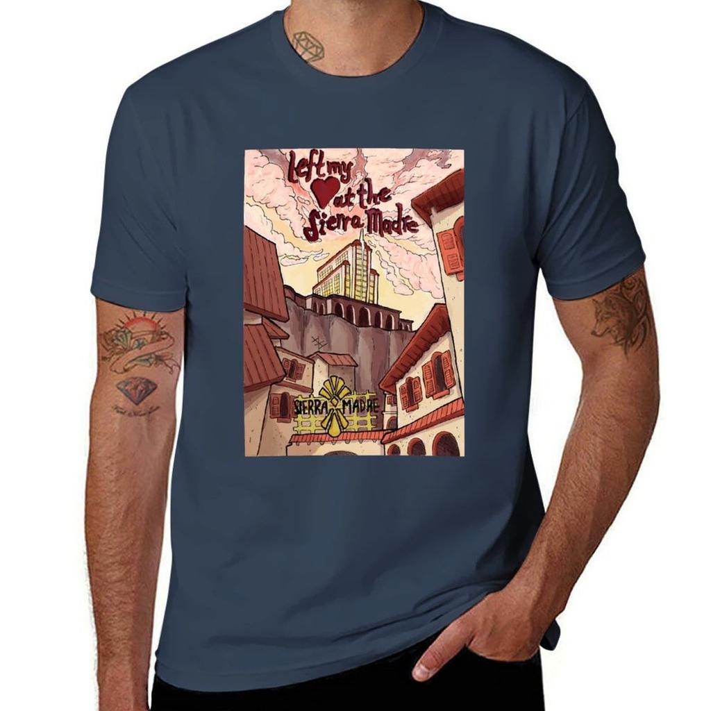 Left My 3 At the Sierra Madre T-Shirt T Shirt for Man 100 Percent Cotton T Shirts for Man Cotton Cotton T Shirt Pack T-Shirt
