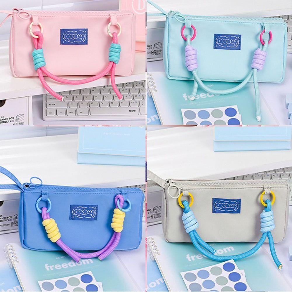 Large Capacity Stationery Storage Bag Storage Box Pen Organizer Pouch Pencil Bag  School Supplies